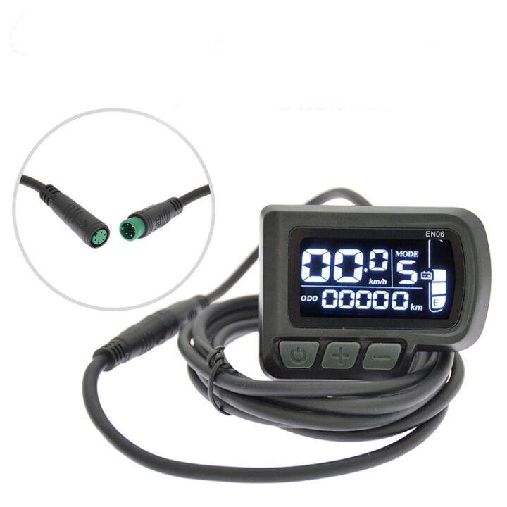 e-bike-en06-smart-lcd-meter-mountain-bike-scooter-lcd-display-waterproof-cable-conversion-parts