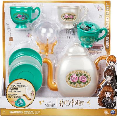 Wizarding World Harry Potter Hogwarts Cosplay Tea Set and Crystal Ball Play House Toys New