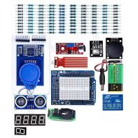 242 Pieces for R3 Kit Beginner Learning Kit Sensor Module Kit with Storage Box