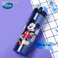 ❀ 20pr3412 Copo de isolamento infantil Disney aço inoxidável 316 garrafa térmica a vácuo rosa