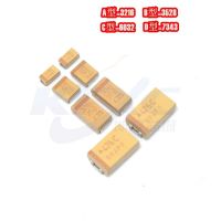 10PCS A B C D Case Tantalum capacitor 6V 10V 16V 25V 35V 50V 0.1UF 1uf 2.2UF 4.7UF 10UF 22UF 33UF 47UF 100UF 220uF 330UF