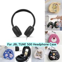 【Discount】  For JBL TUNE 500 Headphone Case Live-action cute cartoons  Cosmonaut for JBL TUNE 500 Headset Earpads Storage Bag Casing Box