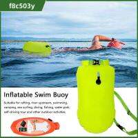 F8C503Y พีวีซีพีวีซี SWIM buoy Air DRY BAG ป้องกันการจมน้ำ ว่ายน้ำเปิดน้ำ ถุงดริฟท์ มัลติฟังก์ชั่ การฝึกอบรมทุ่น กระเป๋าสำหรับว่ายน้ำ กิจกรรมกลางแจ้งกลางแจ้ง