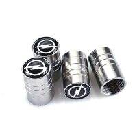 4PCS/set Automotive tire stainless steel valve cap Opel logo Valve Caps Decoration protection