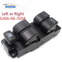 GJ6A-66-350A ขวาหรือซ้ายสำหรับ Mazda 3 6 FML Premacy Window ตัวควบคุมหลัก Switch GJ6A-66-350 GJ6A66350A