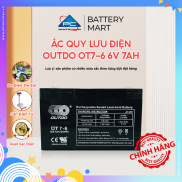 HCMẮc quy OUTDO OT7-6 6V 7AH dùng cho đồ chơi trẻ em ô tô đồ chơi cân điện