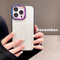 （A New sale）™♂เคสโทรศัพท์ที่จับกล้องรูปตัวยูโลหะ Aurora สำหรับ IPhone 13 Pro MAX 11 12 Iphone X Xs Max XR โปร่งใสชัดเจน