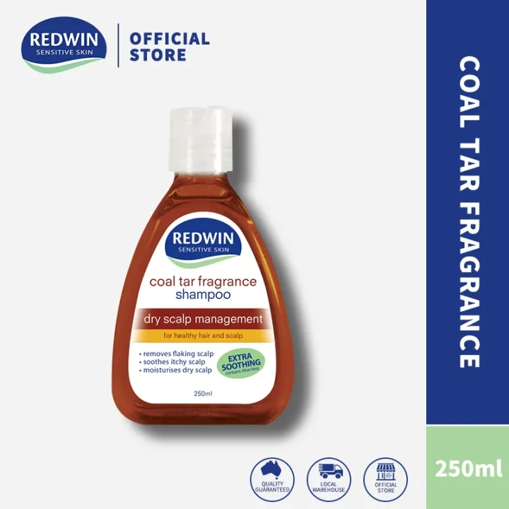 Redwin Coal Tar Shampoo 250ml best shampoo for thin color treated hair