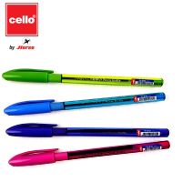 CELLO เซลโล ปากกาลูกลื่นฝา 0.7 mm. รุ่น Tri-grip คละสี 1x3 ด้าม/แพ็ค(ซื้อ 1 แพ็ค แถม 1 แพ็ค)