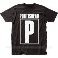 เสื้อยืดสำหรับผู้ชายและผู้หญิงเสื้อยืดแบบนุ่มสำหรับใส่อัลบั้ม Portishead 2X P เสื้อยืดย้อนยุคคอกลม