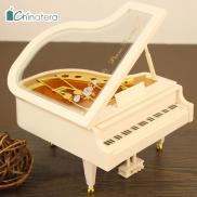 Chinatera Creative Exquisite Vintage Mini Piano Model Music Box Metal