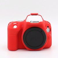 กระเป๋ากล้องวิดีโอเคสซิลิโคนสำหรับ Canon EOS 200D 200DII 200D Mark II DSLR อุปกรณ์เสริม