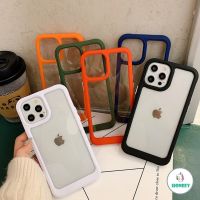 เคสโทรศัพท์ HF กันกระแทก,เคส TPU นิ่มดูดซับแรงกระแทกเกรดทหารหนา3D สำหรับ IPhone 7Plus 8Plus 11 X XS 12 13 Pro Max