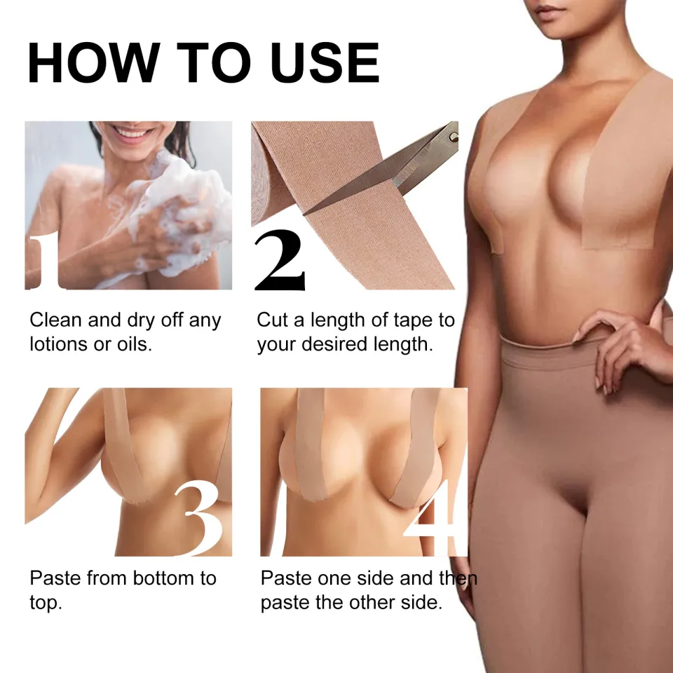 Beauty Items Anti Sagging Invisible Silicone Bra Breast Paste Anti