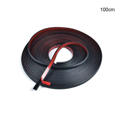Car Door Rubber Seal Strips Auto Double Layer Sealing Stickers For Door Trunk Sound Insulation Weatherstrip Interior Accessories
