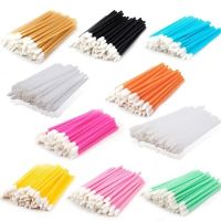 ♂  Hot 50/5pcs Disposable Makeup Wands Cleaner Applicator Brushes Tools