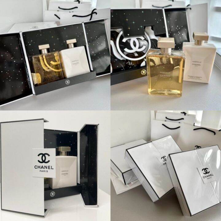 แท้/พร้อมส่งCHANEL GABRIELLE SHOWER GEL SHOWER+LOTION 200ML BOX SET