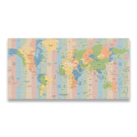 World Map Pictures Canvas Painting Wall Art For Living Room Bedroom Office Home Decorative Posters NO FRAME