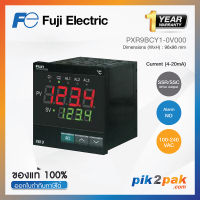 PXR9BCY1-0V000: เครื่องควบคุมอุณหภูมิ 96x96mm SSR/SSC 4-20mA, No Alarm 100-240VAC - Fuji Electric-Temp Controller