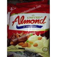 United Almond อัลมอนด์เคลือบ รสไวท์ช็อกโกแลต