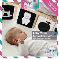 【hot sale】 ✤▫∈ C01 ?Boo Bub? Baby Visual Stimulation Training Card Black White High Contrast Early Educational Learning Flash Cards