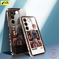 [NANU] เคสสำหรับ VIVO V27 5G V27 Pro 5G V27E รูปแบบน่ารักฝาครอบคู่