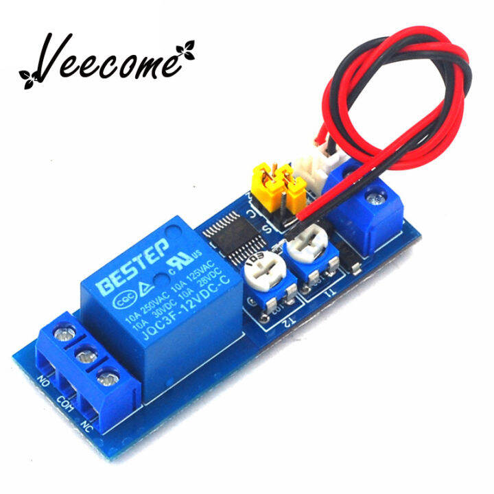 Veecome 5V Infinite Cycle Single Delay Timing Time Relay Dual ...