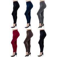 Women Tights Women Leggings Seluar Ketat Kain Lembut 8 Colours Soft Comfortable Elastic Breathable Warm Snag-resistance