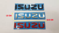 ขนาด : 12. 5 × 1.5  CM ติดด้านหลัง ตัวเล็ก ตัวอักษรแยก อีซูซุ ฟ้อนใหม่ มีกาวในตัวพร้อมติดตั้ง  2020 ISUZU DMAX all new letter logo car auto x siries
