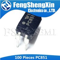 100pcs PC851 DIP-4 PC851XNNSZ0F DIP PC851XJ0000F DIP4 High Collector-emitter Voltage Type Photocoupler WATTY Electronics