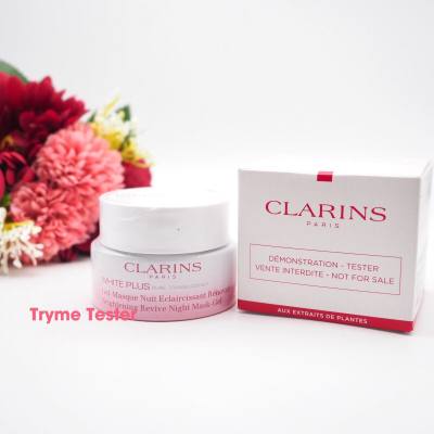 ฉลากไทย Clarins  White Plus Brightening Revive Night Mask-Gel 50ml