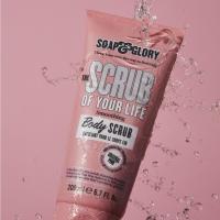 ของแท้/พร้อมส่ง Soap &amp; Glory The Scrub Of Your Life Smoothing Body Scrub 200ml. โซพ แอนด์ กลอรี่ ผลิตภัณฑ์ขัดผิวกาย