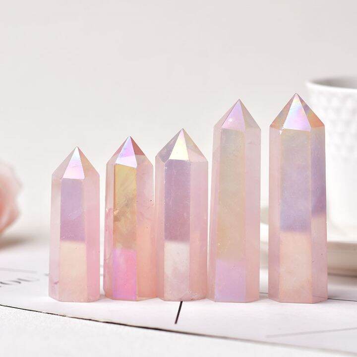 1pc-natural-aura-rose-quartz-crystal-point-wand-healing-stone-meditation-home-decoration-reiki-polished-stone-chakra-tower