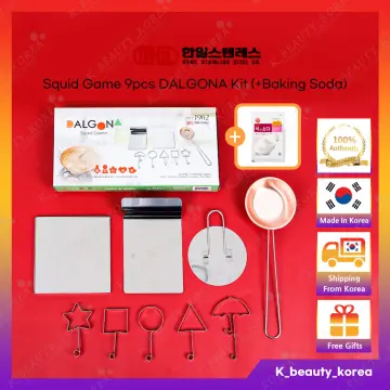 9pcs Korean Sugar Candy Making Tools Korean Dalgona Premium Stainless Making  Tools Kit 