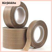 B2RJKKKHO 10m/Roll กันน้ำกันน้ำได้ ฉนวน สารหน่วงไฟ ทนต่ออุณหภูมิสูง เครื่องปิดผนึกกาว ผ้าเทปผ้า เทป PTFE