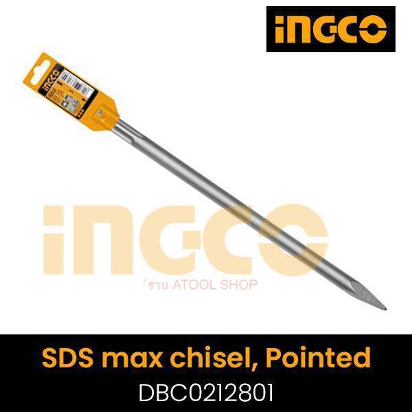 ingco-ดอกสกัดแหลม-sds-max-chisel-dbc0212801