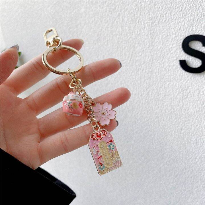 omamori-sakura-amulet-lucky-cat-keychain-cute-pendant-clothes-backpack-keyring-car-key-chains-charms-friend-birthday-gift