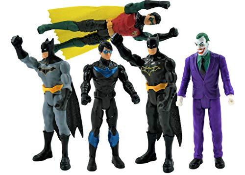 PRE-ORDER] Batman Missions DC 6 Inch Action Figures 5 Pack Includes The  Joker, Grey Suit Batman, Black Suit Batman, Robin and Nightwing 5 Point  Articulation (ETA: 2023-02-19) | Lazada