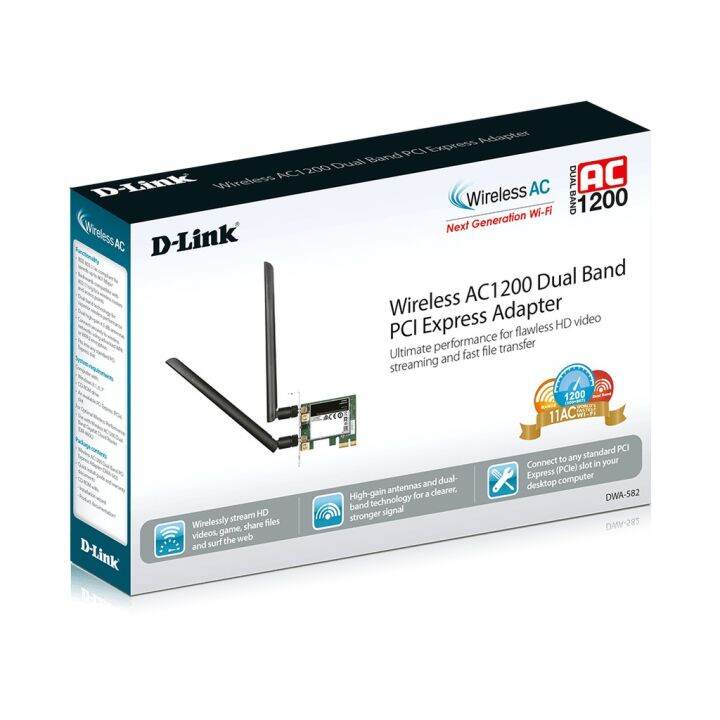 best-seller-d-link-dwa-582-wireless-pcie-adapter-ac1200-dual-band-ที่ชาร์จ-หูฟัง-เคส-airpodss-ลำโพง-wireless-bluetooth-คอมพิวเตอร์-โทรศัพท์-usb-ปลั๊ก-เมาท์-hdmi-สายคอมพิวเตอร์