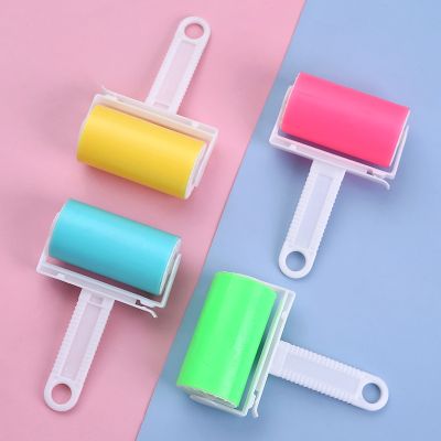 Cover Band High Quality Washable Reusable Household Cleaning Remover Portable Hair Rolle Clothes Hair Pet Hair Sticky Roller Washer Dryer Parts  Acces