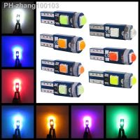 5PCS 12V T5 3030 Led Bulb Car Interior Lights Dashboard Warming Indicator Light Auto Instrument Lamp