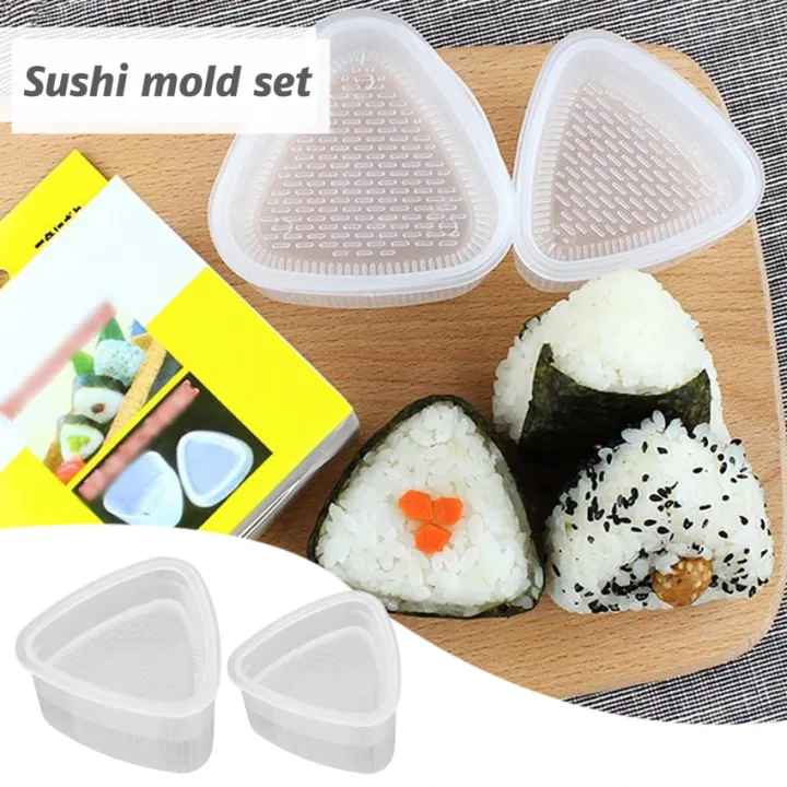 Sufanic 8Pcs Sushi Rice DIY Decorating Mold,Kitchen Bento Decor Sushi  Onigiri Mold Food Press Form Rice Ball Maker 