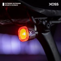 ☑▫℡ XOSS XR01 Bicycle Rear Light Smart Auto Brake Sensing Tail Light LED Charging Waterproof Cycling Taillight Bike Accessories