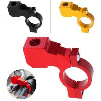 Universal 3 Colors Motorcycle ATV Rear View Mirror Bracket Mount Adapter Holder Clamp Screw CNC Aluminum 22mm Handlebar