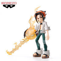 ต้นฉบับของแท้ Bandai Banpresto Shaman King 14เซนติเมตรคุณ Asakura น่ารักตุ๊กตารุ่นอะนิเมะรูปการกระทำของเล่น Gift888