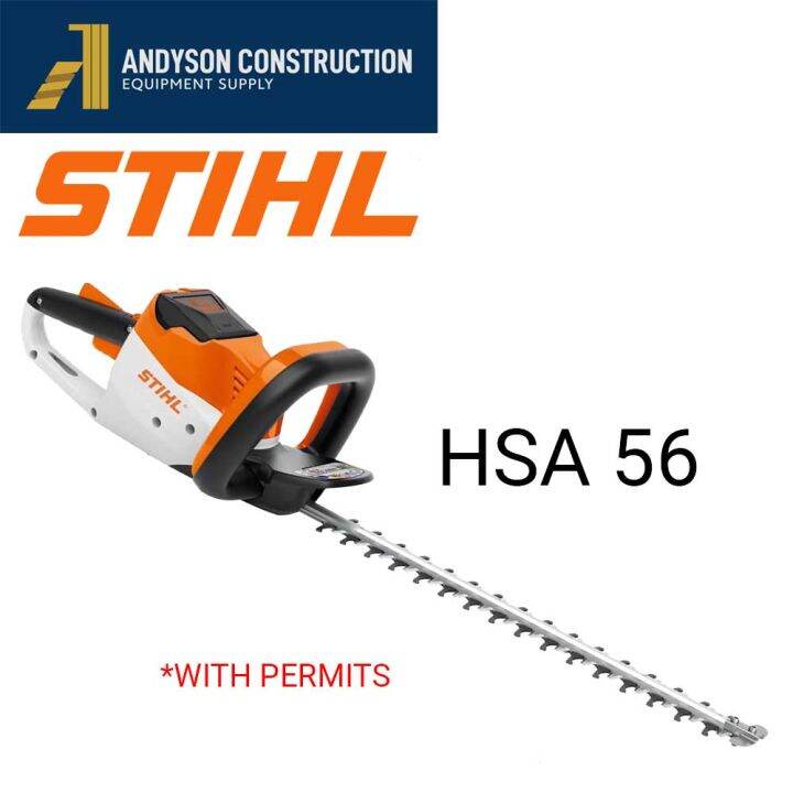 STIHL CORDLESS HEDGE TRIMMER HSA 56 Lazada PH
