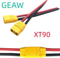 ♟﹍▲ 10pcs XT90 XT 90 Connector Male Female Connector Plug with Silicone Wire for RC LiPo Battery FPV Drone