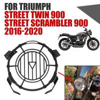 For TRIUMPH Street Twin 900cc Street Scrambler Motorcycle Accessories Headlight Grille Light Grill Cover Lamp Protection Guard