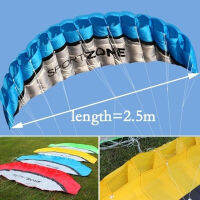 TWCEJE168 2.5M ฤดูใบไม้ผลิฤดูร้อน Dual Line Easy Fly กลางแจ้ง Stunt Kite Kite Surfing Beach Kite ของเล่น