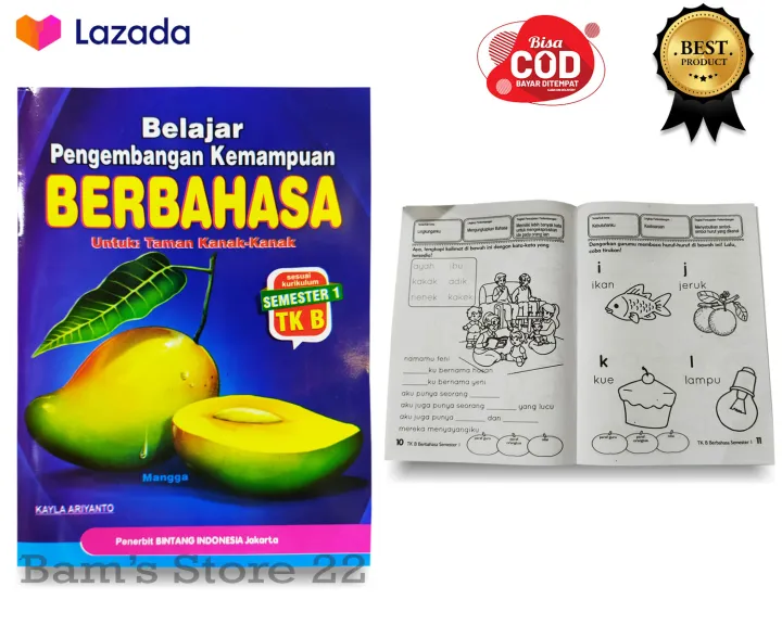 Buku Panduan Belajar Membaca Untuk Anak PAUD TK DAN SD / Pengembangan ...